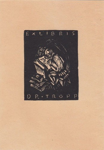 Exlibris bookplate incisione - exlibris,