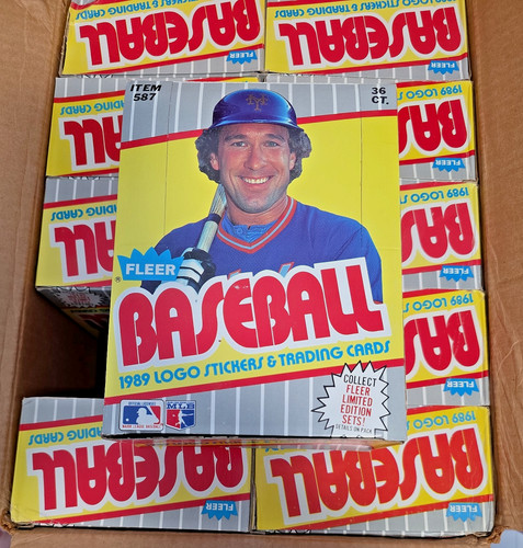 1989 fleer baseball box - baseball, 36