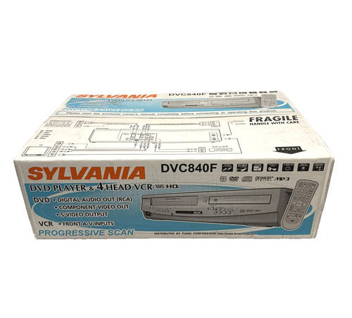Sylvania dvc840f lettore combo - sylvania,