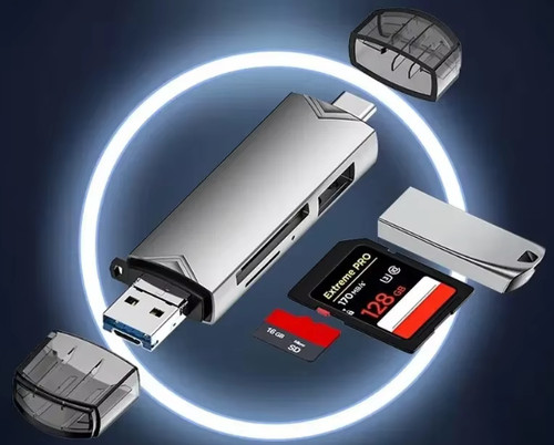 Lettore schede microsd - lettore, 6