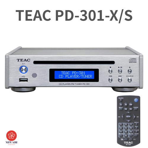 Teac 301 lettore - pd-301-x/s, cd